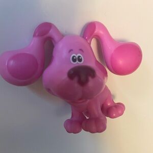 Blues clues magenta Pink Puppy Toy Figure - Cute Collectible Dog Nickelodeon